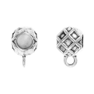 Pendant bail - Qty: 30 pcs. - LF2216