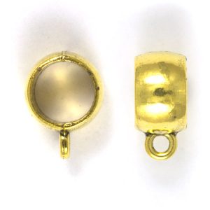 Pendant bail 7mm x 14mm x 10mm - Qty: 35 pcs. - LF2269
