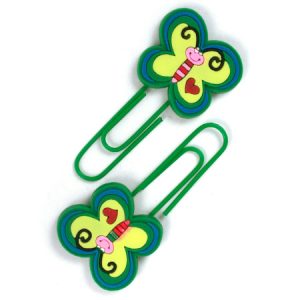 Butterfly bookmarks -Yellow, Green- Qty: 2 pcs. - GI0011