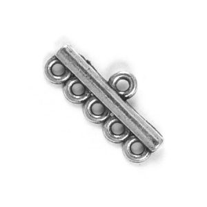5 strand spacer end - Qty: 40 pcs. - LF2168