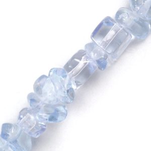 Glass chips - Blue - Qty: 107 pcs. - GB7048