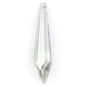 Faceted point suncatcher crystal 20mm x 95mm x 20mm - CB0045