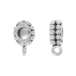 Pendant bail - Qty: 33 pcs. - LF2480
