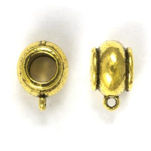Pendant bail - Qty: 18 pcs. - LF2659