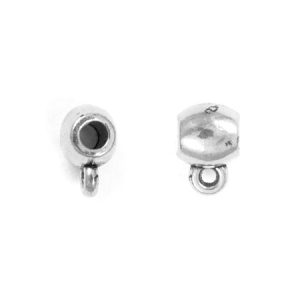 Pendant bail 6mm x 9mm x 5mm - Qty: 50 pcs. - LF2684