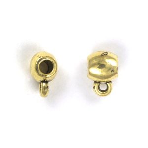 Pendant bail 6mm x 9mm x 5mm - Qty: 50 pcs. - LF2685