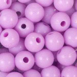 Acrylic ball bead 10mm - Lilac - Qty: 100g - AB2071