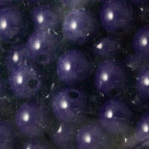Acrylic ball bead 10mm - Navy blue - Qty: 100g - AB2073