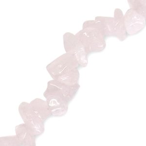 Rose quartz chips - Qty: 300 pcs. - GE0554