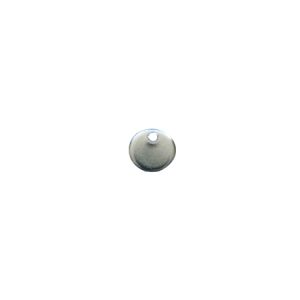 Round charm or pendant 6mm - Qty: 10 pcs. - FI8082