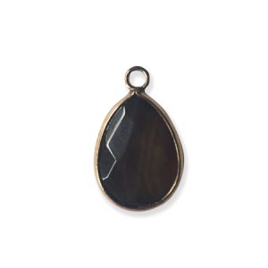 Onyx pendant or charm - Qty: 1 pce. - GE1760