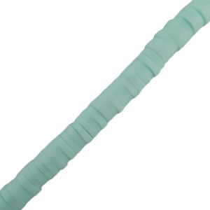 Fimo Rondelle Beads 4mm - Sea Foam - Qty: Approx. 375 pcs. - FM0043