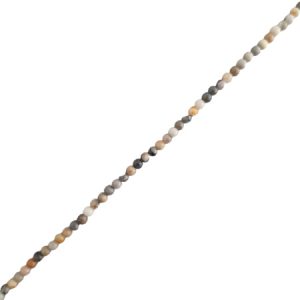 Picasso jasper natural ball bead 2mm - Qty: Approx 220 pcs. - GE1776