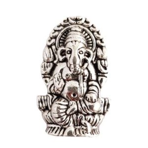 Ganesh Double Sided Bead 20mm x 12mm x 5mm - Qty: 6pcs - FI2605