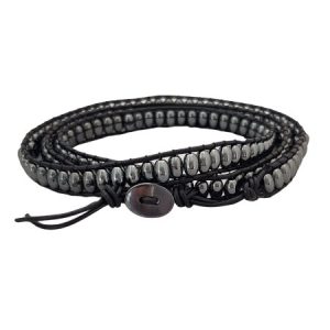 Adjustable gemstone multi wrap bracelet | necklace - Qty: 1 pc - GE1784
