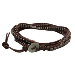 Adjustable gemstone multi wrap bracelet | necklace - Qty: 1 pc - GE1785