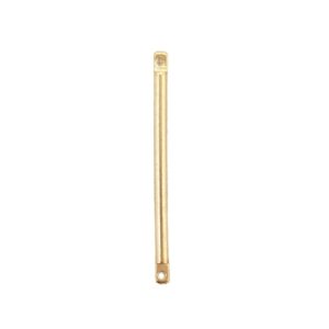 Metal bar spacer 20mm x 1mm -Gold- Qty: 50 pcs - FI8177