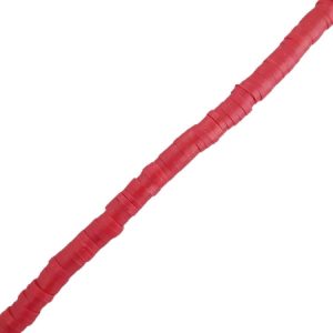 Fimo Rondelle Beads 4mm - Russet - Qty: Approx. 375 pcs - FM0062