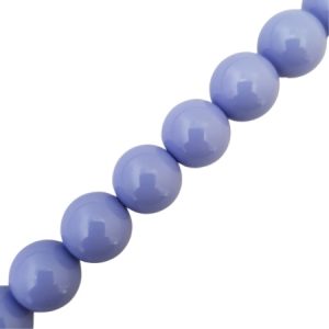 Glass ball bead 10mm - Amethyst - Qty: 43 pcs - GB2269