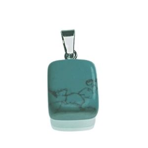 Dyed howlite pendant - Qty: 1 pc - GE1825