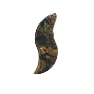 Resin imitation drop charm or pendant - Qty: 4 pcs. - RE0062