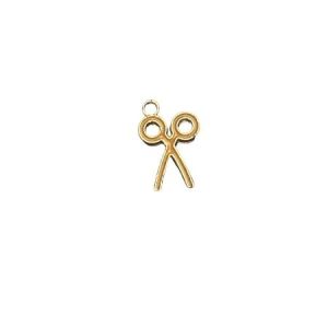 Enamel scissor charm - Qty: 1 pc. - FI9023