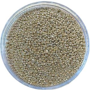 Opaque seed bead 11/0 -Gold- Qty: 10g - EB0170