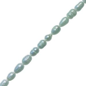 Freshwater pearl bead 9-10mm x 5-6mm - Qty: 40 pcs. - FW0423