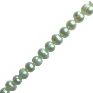 Freshwater pearl bead 7-8mm x 4-5mm - Qty: 56 pcs. - FW0424