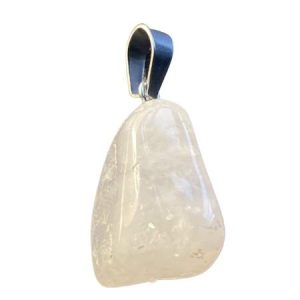 Natural Rose Quartz pendant - Qty: 1 pc - GE1836