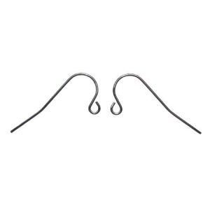 304 Stainless steel earring hook - Qty: 5 pairs - FI9028