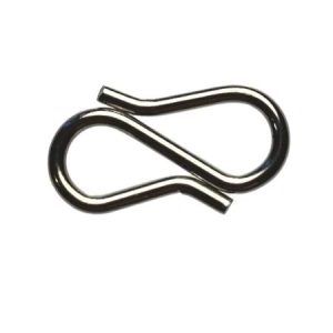 304 Stainless steel S clasp - Qty: 8 pcs. - FI9033