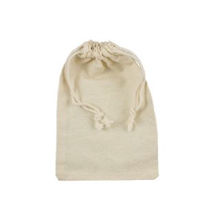 Cotton pouch 12cm x 15cm - Qty: 5 pcs. - PA1063