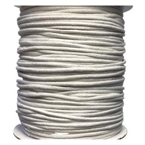 Waxed cotton cord 1.5mm - White - Qty: approx. 92m - ST1448