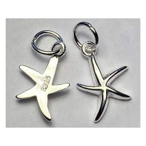 Sterling silver Starfish pendant - Qty: 1 pc - SS1250