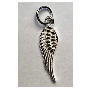 Sterling silver wing pendant - Qty: 1 pc - SS1252