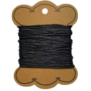 Waxed cotton cord 0.7mm - Qty: 10m - ST1451