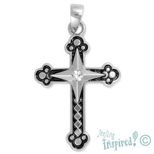 Diamante-set pendants