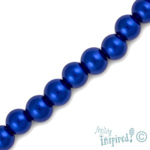 Glass-based imitation pearl beads