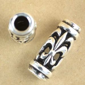 Large-hole metal beads