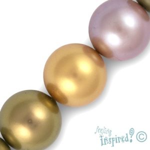 Shell-based imitation pearl beads