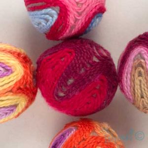 Fabric beads