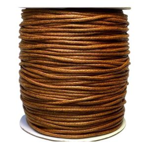 Waxed cotton cord