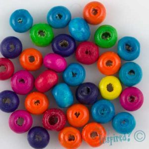 Wooden seed beads