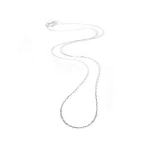 Snake chain necklace 1mm x 0.5mm thick x 42cm - Qty: 6 pcs. CH2051