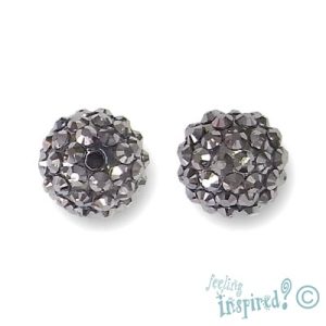 Sparkly acrylic beads