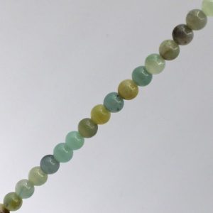 Natural Amazonite round 6mm bead - Qty: 59 pcs. - GE1922