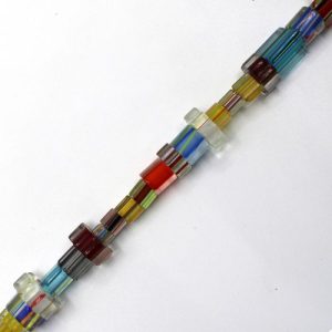 Assorted Venetian glass mixed shape beads - Qty: 50 pcs. GB7087