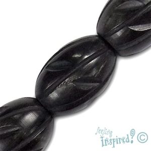 Buffalo horn beads