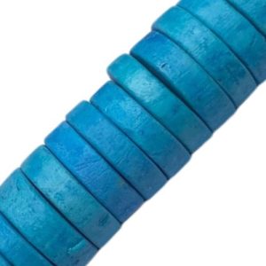 Hand made ceramic rondelle bead - Qty: 72 pcs - CR2043